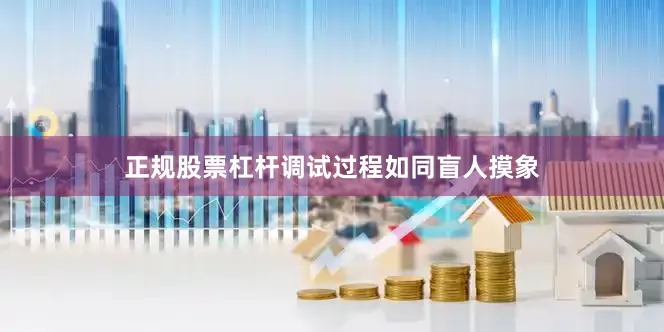 正规股票杠杆调试过程如同盲人摸象