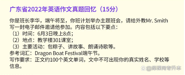 专升本考前必背,端午节英语范文5篇,赶忙保藏背起来吧!插图(1)